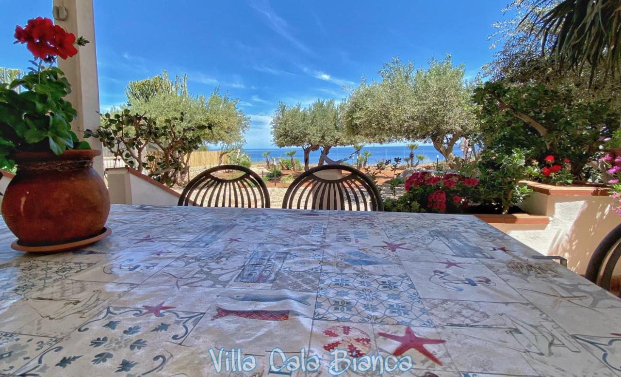 Villa Cala Bianca Castellammare del Golfo Dış mekan fotoğraf